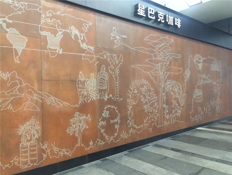 商河耐候钢幕墙